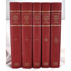 L' Encyclopedie ou Dictionnaire Raisonne Des Sciences Des Arts et des Metiers (5 volume Readex Compact Edition)